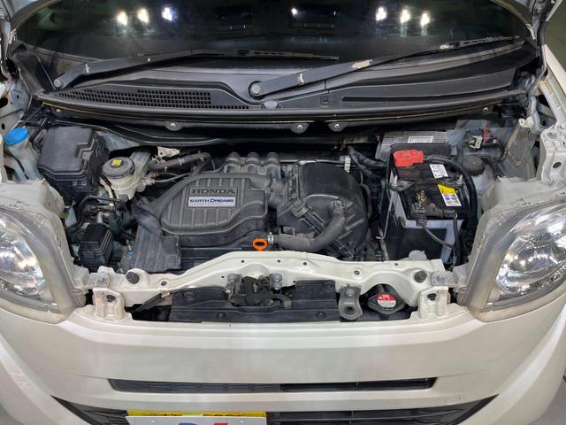 N-BOX G SSパッケージ 両側電動ドア 純正SDナビ バックカメラ 禁煙車 スマートキー HIDヘッド ETC オートライト オートエアコン 純正14インチアルミ CD(18枚目)