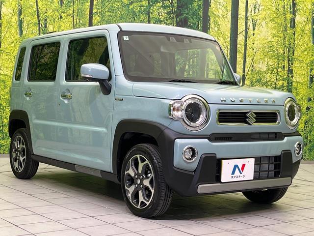 ハスラー ハイブリッドX 届出済未使用車 スズキセーフティサポート レーダークルーズ コーナーセンサー スマートキー LEDヘッド 車線逸脱警報 オートライト オートエアコン 純正15インチアルミ LEDフォグ(16枚目)