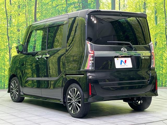 タント カスタムＲＳ　ターボ　両側電動ドア　純正１０型ナビ　全周囲カメラ　衝突被害軽減システム　ハーフレザーシート　ドラレコ　コーナーセンサー　ＬＥＤヘッド　ＥＴＣ　オートハイビーム　オートライト　純正１５インチアルミ（26枚目）