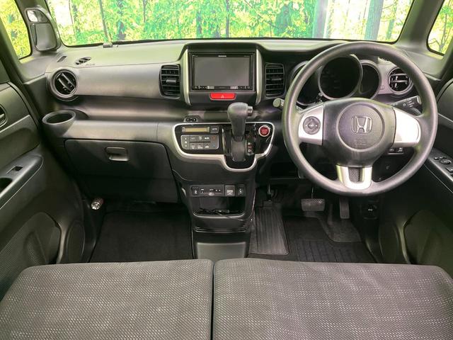 N-BOX G SSパッケージ 両側電動ドア SDナビ バックカメラ 禁煙車 ドラレコ スマートキー HIDヘッド ビルトインETC オートライト オートエアコン Bluetooth CD DVD再生 フルセグ(2枚目)