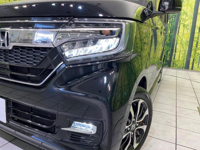 Ｎ－ＢＯＸカスタム Ｇ・Ｌホンダセンシング　両側電動ドア　純正ＳＤナビ　バックカメラ　衝突被害軽減システム　レーダークルーズ　禁煙車　スマートキー　ＬＥＤヘッド　ビルトインＥＴＣ　オートハイビーム　車線逸脱警報　オートライト　オートエアコン（12枚目）