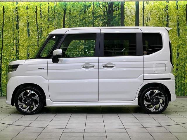 スペーシアカスタム ハイブリッドXSターボ ターボ 届出済未使用車 両側電動ドア スズキセーフティサポート レーダークルーズ ハーフレザーシート コーナーセンサー スマートキー LEDヘッド オートハイビーム 車線逸脱警報 オートライト(28枚目)