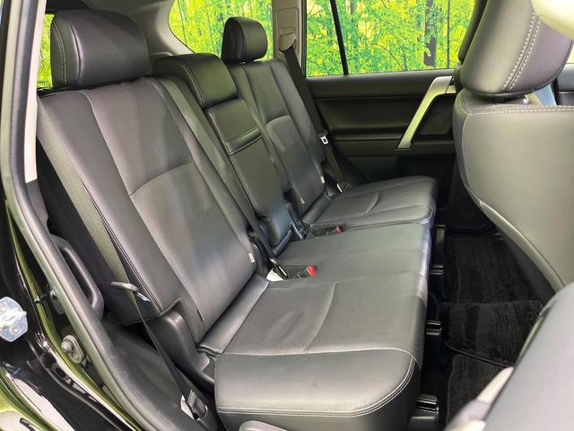 ランドクルーザープラド TX Lパッケージ マットブラックエディション 4WD 7人乗り サンルーフ メーカー純正9型ナビ 全周囲カメラ トヨタセーフティセンス レーダークルーズ 禁煙車 レザーシート 前席シートエアコン コーナーセンサー スマートキー LEDヘッド(9枚目)