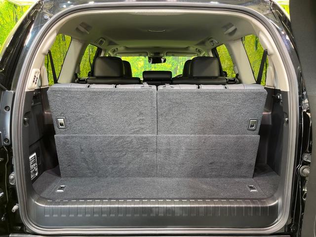 ランドクルーザープラド TX Lパッケージ マットブラックエディション 4WD 7人乗り サンルーフ メーカー純正9型ナビ 全周囲カメラ トヨタセーフティセンス レーダークルーズ 禁煙車 レザーシート 前席シートエアコン コーナーセンサー スマートキー LEDヘッド(35枚目)