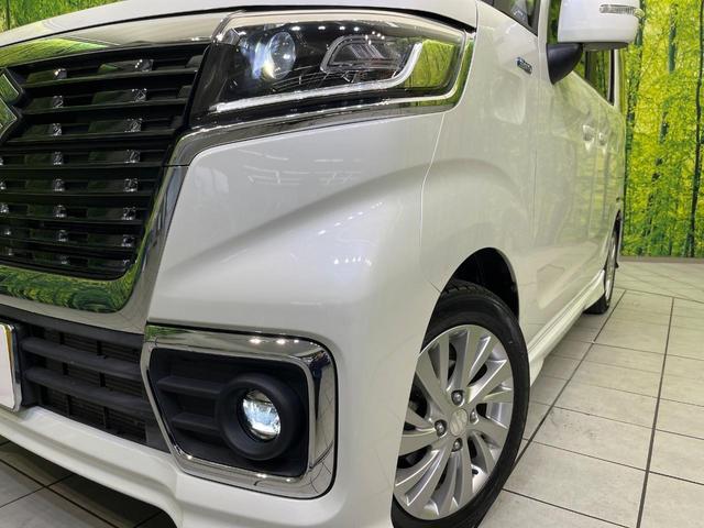 スペーシアカスタム ハイブリッドGS 電動スライドドア 衝突被害軽減システム 禁煙車 シートヒーター ドラレコ コーナーセンサー スマートキー LEDヘッド 純正14インチアルミ オートハイビーム オートライト オートエアコン CD(13枚目)