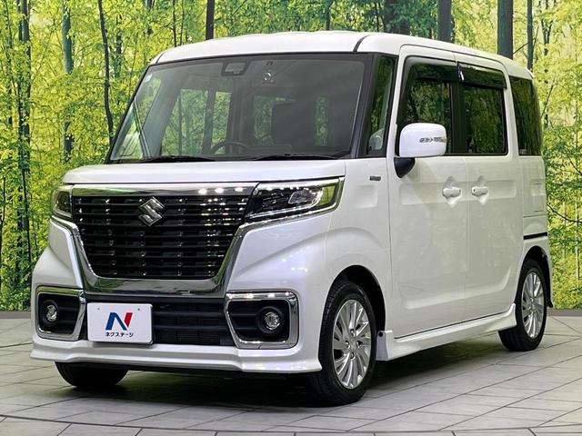 スペーシアカスタム ハイブリッドGS 電動スライドドア 衝突被害軽減システム 禁煙車 シートヒーター ドラレコ コーナーセンサー スマートキー LEDヘッド 純正14インチアルミ オートハイビーム オートライト オートエアコン CD(26枚目)