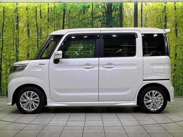 スペーシアカスタム ハイブリッドGS 電動スライドドア 衝突被害軽減システム 禁煙車 シートヒーター ドラレコ コーナーセンサー スマートキー LEDヘッド 純正14インチアルミ オートハイビーム オートライト オートエアコン CD(27枚目)