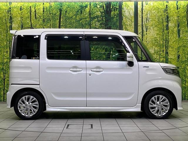 スペーシアカスタム ハイブリッドGS 電動スライドドア 衝突被害軽減システム 禁煙車 シートヒーター ドラレコ コーナーセンサー スマートキー LEDヘッド 純正14インチアルミ オートハイビーム オートライト オートエアコン CD(29枚目)