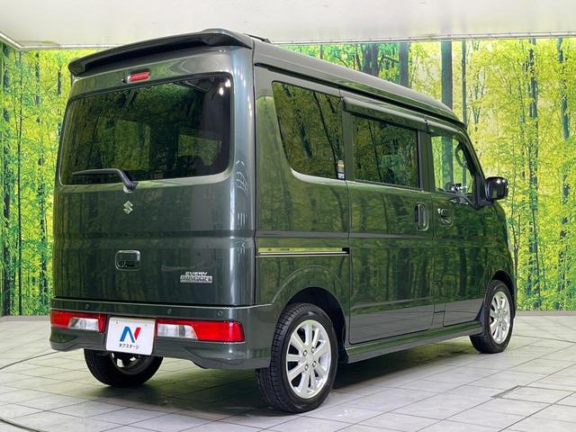 エブリイワゴン PZターボスペシャル 両側電動ドア バックカメラ 衝突被害軽減システム 禁煙車 ドラレコ スマートキー HIDヘッド ETC 純正14インチアルミ オートエアコン Bluetooth CD DVD再生 フルセグ(17枚目)