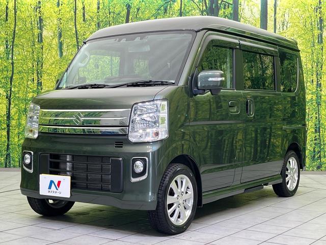 エブリイワゴン PZターボスペシャル 両側電動ドア バックカメラ 衝突被害軽減システム 禁煙車 ドラレコ スマートキー HIDヘッド ETC 純正14インチアルミ オートエアコン Bluetooth CD DVD再生 フルセグ(47枚目)