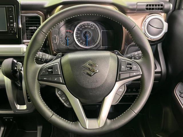 クロスビー ハイブリッドMZ 全周囲カメラ 衝突被害軽減システム 禁煙車 ハーフレザーシート コーナーセンサー スマートキー LEDヘッド ビルトインETC クルコン 純正16インチアルミ オートライト オートエアコン(11枚目)