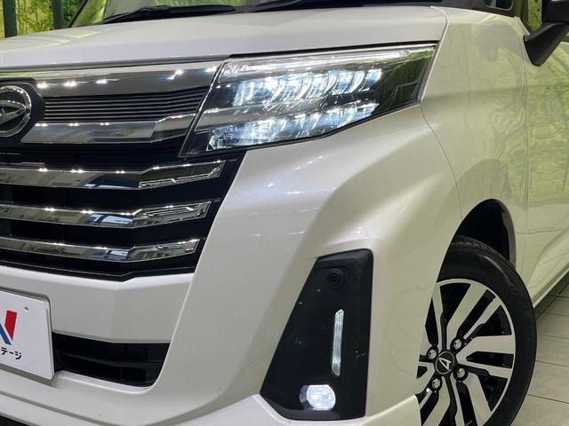 トール カスタムＧ　両側電動ドア　純正ナビ　バックカメラ　衝突被害軽減システム　レーダークルーズ　禁煙車　ドラレコ　コーナーセンサー　スマートキー　ＬＥＤヘッド　純正１５インチアルミ　オートライト　オートエアコン（12枚目）