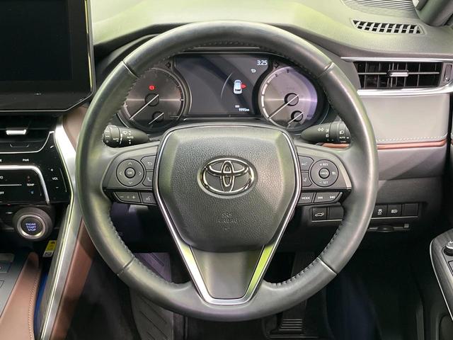 ハリアー Ｚ　純正１２．３インチナビ　ＪＢＬサウンドシステム　バックカメラ　衝突被害軽減システム　レーダークルーズ　禁煙車　電動リアゲート　ハーフレザーシート　パワーシート　ドラレコ　コーナーセンサー　ＥＴＣ２．０（11枚目）