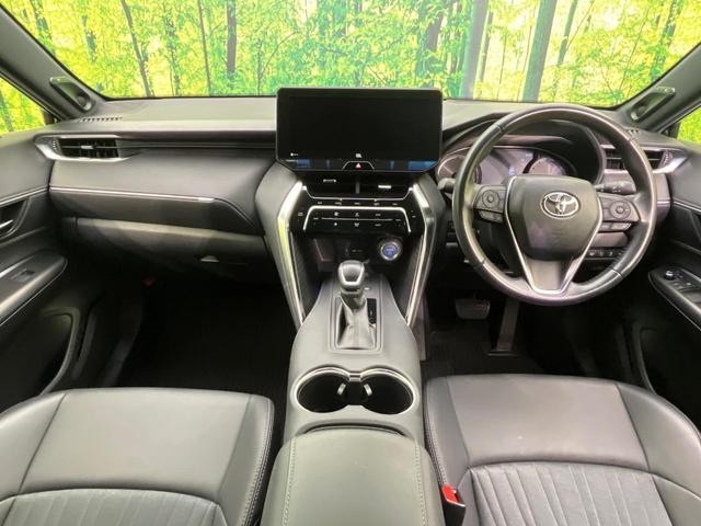 ハリアーハイブリッド Ｚ　純正１２．３インチメモリーナビ　全周囲カメラ　ＪＢＬサウンド　トヨタセーフティセンス　レーダークルーズ　禁煙車　電動リアゲート　ハーフレザーシート　パワーシート　ドラレコ　コーナーセンサー（2枚目）