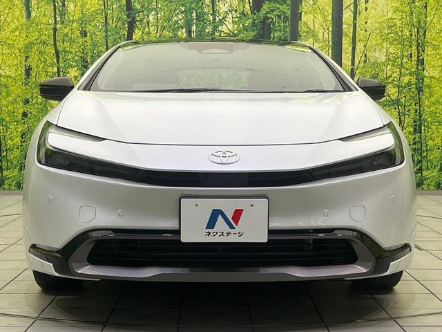 プリウス Z ガラスルーフ 純正12.3インチメモリーナビ 全周囲カメラ AC100V電源 トヨタセーフティセンス レーダークルーズ 禁煙車 電動リアゲート ハーフレザーシート 前席シートエアコン パワーシート(14枚目)