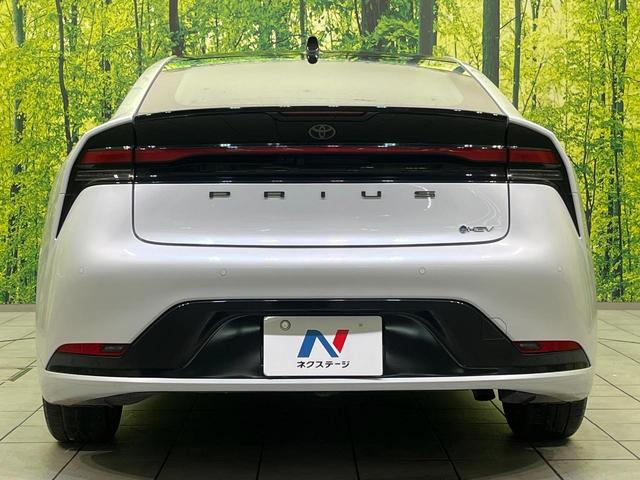 プリウス Z ガラスルーフ 純正12.3インチメモリーナビ 全周囲カメラ AC100V電源 トヨタセーフティセンス レーダークルーズ 禁煙車 電動リアゲート ハーフレザーシート 前席シートエアコン パワーシート(15枚目)