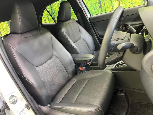 ヤリスクロス ハイブリッドZ 純正8型ナビ 全周囲カメラ 衝突被害軽減システム レーダークルーズ 禁煙車 ハーフレザーシート パワーシート ドラレコ コーナーセンサー LEDヘッド ビルトインETC 純正18インチアルミ(9枚目)