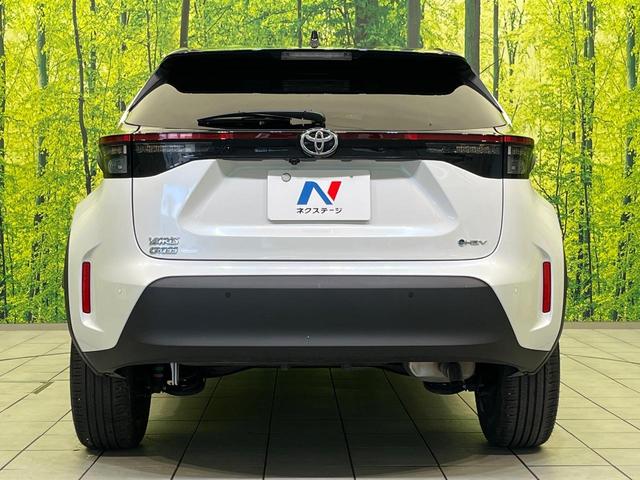 ヤリスクロス ハイブリッドZ 純正8型ナビ 全周囲カメラ 衝突被害軽減システム レーダークルーズ 禁煙車 ハーフレザーシート パワーシート ドラレコ コーナーセンサー LEDヘッド ビルトインETC 純正18インチアルミ(15枚目)