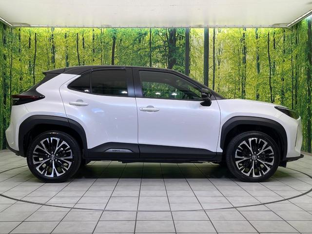 ヤリスクロス ハイブリッドZ 純正8型ナビ 全周囲カメラ 衝突被害軽減システム レーダークルーズ 禁煙車 ハーフレザーシート パワーシート ドラレコ コーナーセンサー LEDヘッド ビルトインETC 純正18インチアルミ(29枚目)