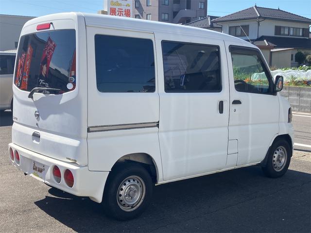 クリッパーバン  AT 両側スライドドア エアコン 運転席エアバッグ 助手席エアバッグ ラジオ リアフィルム フルフラット(7枚目)