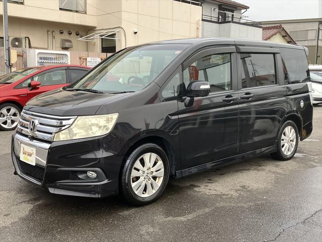 ステップワゴンスパーダ Z ドライブレコーダー ETC 全周囲カメラ ナビ TV 両側電動スライドドア オートライト HID スマートキー 電動格納ミラー 後席モニター 3列シート CVT アルミホイール CD(4枚目)