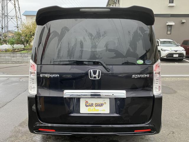 ステップワゴンスパーダ Z ドライブレコーダー ETC 全周囲カメラ ナビ TV 両側電動スライドドア オートライト HID スマートキー 電動格納ミラー 後席モニター 3列シート CVT アルミホイール CD(7枚目)
