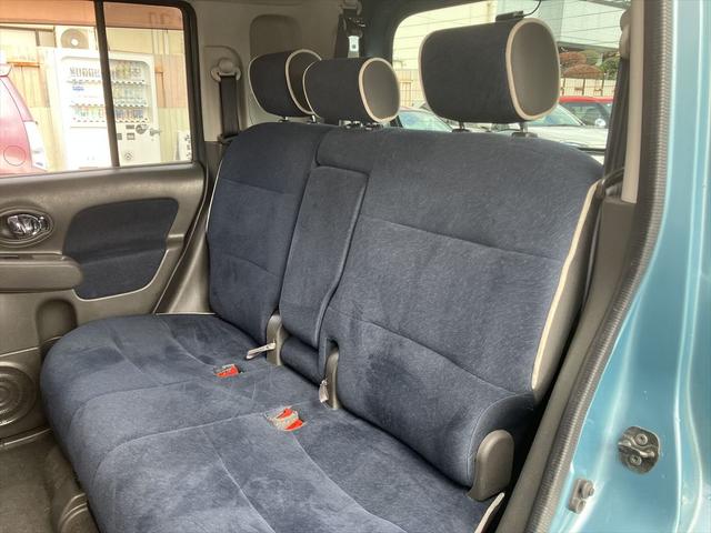 キューブ １５Ｘ　インディゴセレクション　社外ＡＷ　ブロックタイヤ　ルーフラック　ドラレコ　ＥＴＣ　スマートキー　プッシュスタート　ＣＶＴ　盗難防止システム　衝突安全ボディ　ベンチシート　ディスプレイオーディオ　ＵＳＢ　Ｂｌｕｅｔｏｏｔｈ（33枚目）