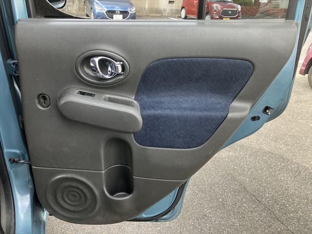 キューブ １５Ｘ　インディゴセレクション　社外ＡＷ　ブロックタイヤ　ルーフラック　ドラレコ　ＥＴＣ　スマートキー　プッシュスタート　ＣＶＴ　盗難防止システム　衝突安全ボディ　ベンチシート　ディスプレイオーディオ　ＵＳＢ　Ｂｌｕｅｔｏｏｔｈ（40枚目）