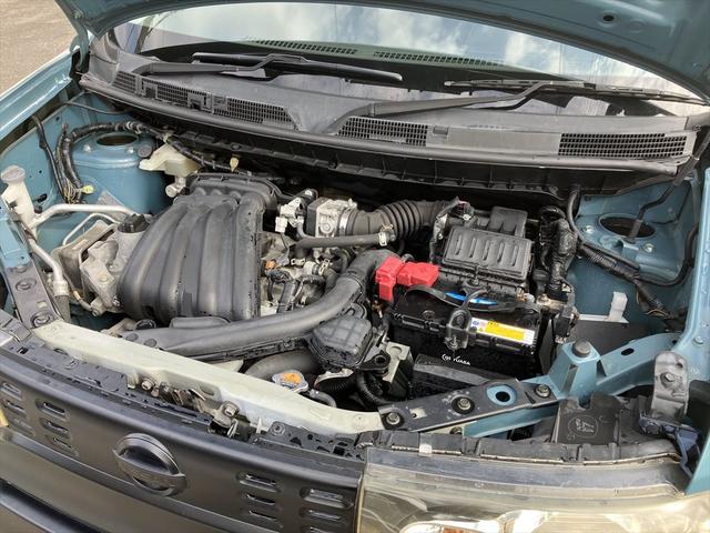 キューブ １５Ｘ　インディゴセレクション　社外ＡＷ　ブロックタイヤ　ルーフラック　ドラレコ　ＥＴＣ　スマートキー　プッシュスタート　ＣＶＴ　盗難防止システム　衝突安全ボディ　ベンチシート　ディスプレイオーディオ　ＵＳＢ　Ｂｌｕｅｔｏｏｔｈ（48枚目）