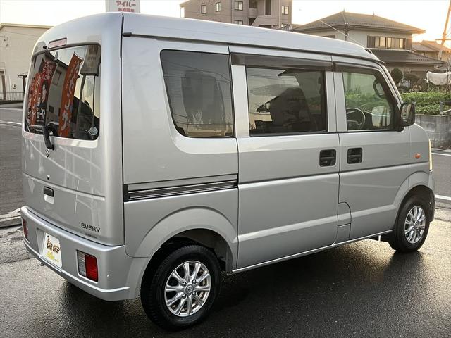 エブリイ PA 4WD AT ナビ 両側スライドドア キーレスエントリー アルミホイール エアコン パワーステアリング パワーウィンドウ 運転席エアバッグ 助手席エアバッグ CD(6枚目)