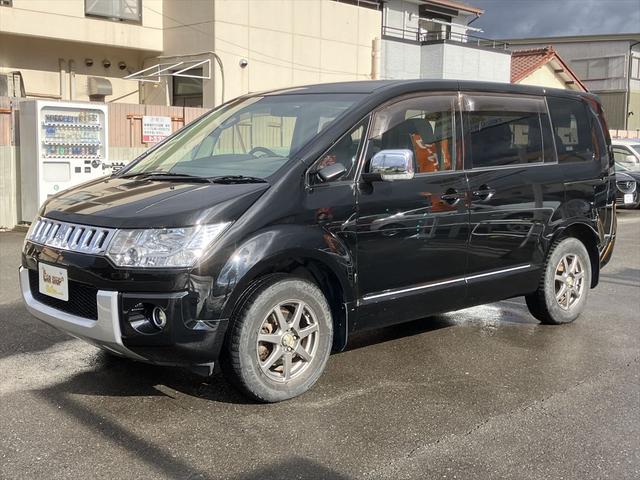 デリカD:5 M ドライブレコーダー ETC バックカメラ ナビ TV 両側スライド・片側電動 オートライト HID スマートキー アイドリングストップ 電動格納ミラー 3列シート CVT アルミホイール CD(4枚目)