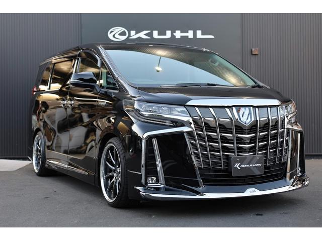 アルファードハイブリッド SR Cパッケージ KUHL クールレーシング JBLサウンドシステム ツインムーンルーフ 全周囲カメラ デジタルインナーミラー 後席モニター パワーバックドア BLITZ ZZ-R車高調 VERZホイール 20インチ(9枚目)