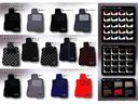 ＫＵＨＬオリジナル専用フロアマットのサンプルもご用意しております。様々なカラー、デザインをご用意しております。実際にお車に乗せることも可能です。足元まで抜かりなくこだわりましょう。