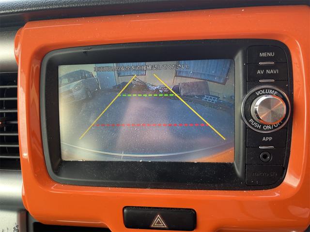 ハスラー Ｘターボ　ドライブレコーダー　ＥＴＣ　バックカメラ　ナビ　ＴＶ　衝突被害軽減システム　オートライト　ＨＩＤ　スマートキー　アイドリングストップ　電動格納ミラー　シートヒーター　ベンチシート　ＣＶＴ（7枚目）