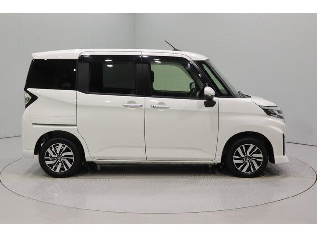 ルーミー カスタムG 純正SDナビ フルセグTV CD SD DVD再生 Bluetooth接続 衝突被害軽減ブレーキ LEDヘッドランプ ETC バックガイドモニター スマートキー クルーズコントロール シートヒーター(4枚目)