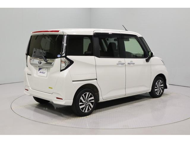 ルーミー カスタムG 純正SDナビ フルセグTV CD SD DVD再生 Bluetooth接続 衝突被害軽減ブレーキ LEDヘッドランプ ETC バックガイドモニター スマートキー クルーズコントロール シートヒーター(5枚目)