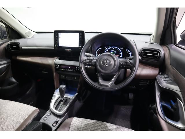 ヤリスクロス ハイブリッドZ 純正ディスプレイオーディオ フルセグTV CD DVD再生 Bluetooth接続 衝突被害軽減ブレーキ LEDヘッドランプ ETC 全周囲カメラ スマートキー クルーズコントロール パワーバックドア(25枚目)