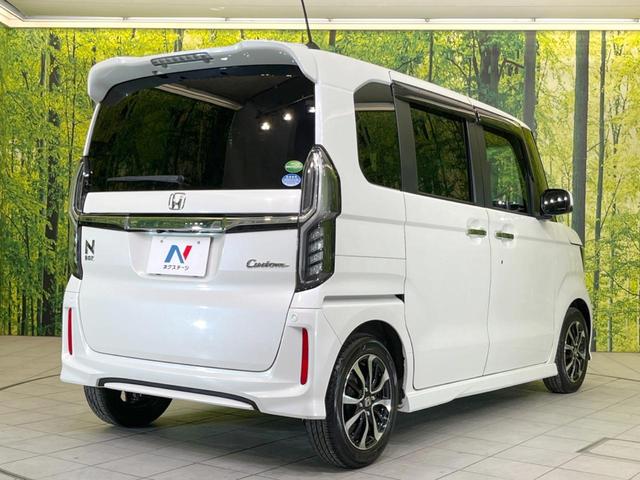 Ｎ－ＢＯＸカスタム Ｇ・Ｌホンダセンシング　純正８型ナビ　バックカメラ　電動スライド　ドラレコ　ＥＴＣ　ＬＥＤ　禁煙車　アダプティブクルコン　ステアリングリモコン　スマートキー　ベンチシート　衝突軽減装置（18枚目）