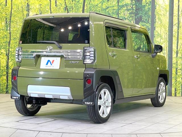 タフト Ｇターボ　クロムベンチャー　ガラスルーフ　ＳＤナビ　全周囲カメラ　禁煙車　シートヒーター　スマートアシスト　ＬＥＤヘッド　純正１５インチアルミ　ＥＴＣ　クリアランスソナー　電動パーキング　アイドリングストップ　横滑り防止装置（17枚目）