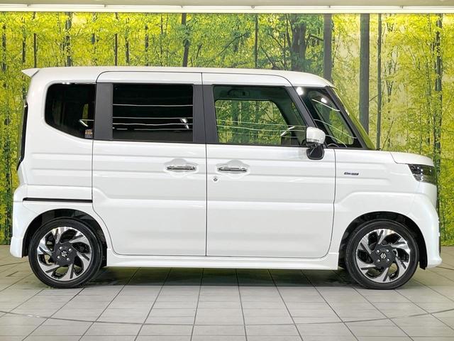 スペーシアカスタム ハイブリッドＸＳ　禁煙車　両側電動ドア　全周囲カメラ　衝突被害軽減システム　レーダークルーズ　ハーフレザーシート　コーナーセンサー　スマートキー　ＬＥＤヘッド　ＥＴＣ　車線逸脱警報　オートライト（67枚目）