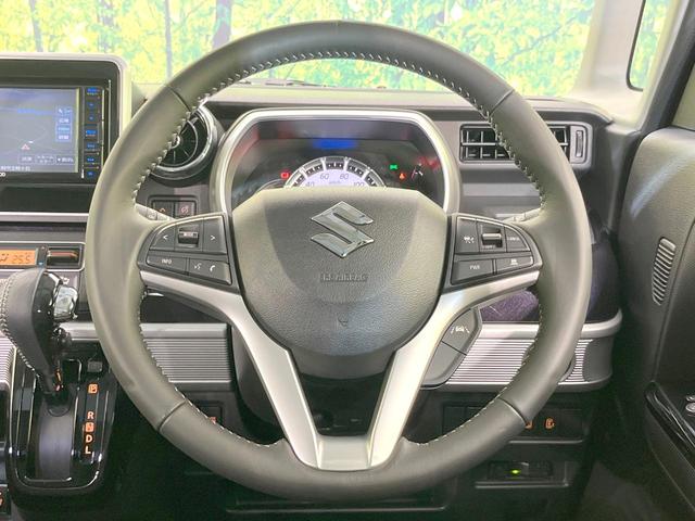 スペーシアカスタム ハイブリッドＸＳ　禁煙車　両側電動ドア　ＳＤナビ　バックカメラ　衝突被害軽減システム　レーダークルーズ　ハーフレザーシート　シートヒーター　ドラレコ　コーナーセンサー　スマートキー　ＬＥＤヘッド　ビルトインＥＴＣ（9枚目）
