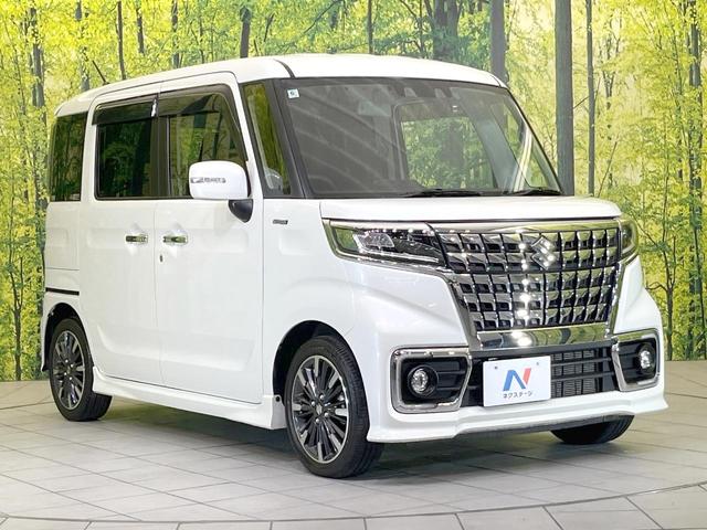 スペーシアカスタム ハイブリッドＸＳ　禁煙車　両側電動ドア　ＳＤナビ　バックカメラ　衝突被害軽減システム　レーダークルーズ　ハーフレザーシート　シートヒーター　ドラレコ　コーナーセンサー　スマートキー　ＬＥＤヘッド　ビルトインＥＴＣ（15枚目）