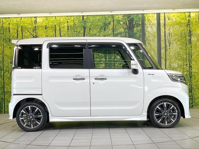 スペーシアカスタム ハイブリッドＸＳ　禁煙車　両側電動ドア　ＳＤナビ　バックカメラ　衝突被害軽減システム　レーダークルーズ　ハーフレザーシート　シートヒーター　ドラレコ　コーナーセンサー　スマートキー　ＬＥＤヘッド　ビルトインＥＴＣ（63枚目）