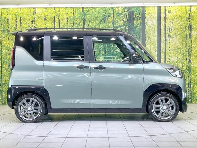 デリカミニ Ｇ　プレミアム　届出済未使用車　両側電動ドア　全周囲カメラ　衝突被害軽減システム　レーダークルーズ　ハーフレザーシート　コーナーセンサー　ＬＥＤヘッド　車線逸脱警報　オートライト　オートエアコン（21枚目）