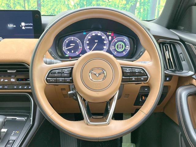 ＣＸ－６０ ＸＤ－ハイブリッド　プレミアムスポーツ　禁煙車　４ＷＤ　ターボ　サンルーフ　純正ＳＤナビ　全周囲カメラ　ＢＯＳＥサウンド　衝突被害軽減システム　レーダークルーズ　電動リアゲート　ハーフレザーシート　前席シートエアコン　ドラレコ（10枚目）