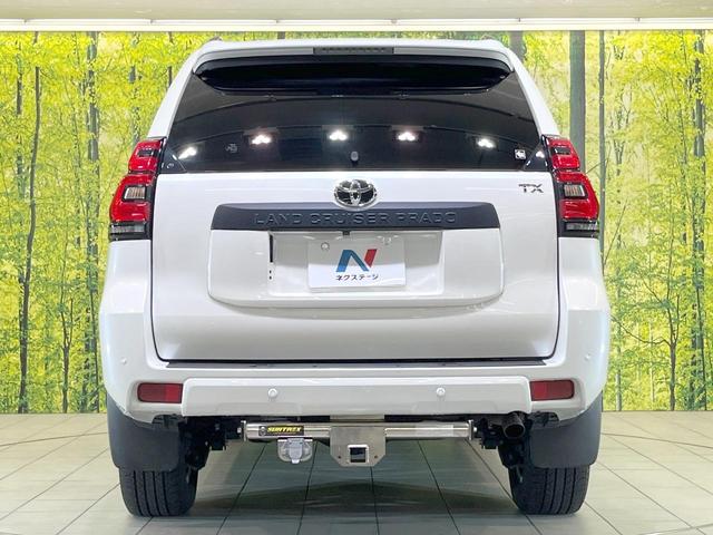 ランドクルーザープラド ＴＸ　Ｌパッケージ　マットブラックエディション　禁煙車　４ＷＤ　７人乗り　バックカメラ　レーダークルーズ　レザーシート　前席シートエアコン　ドラレコ　コーナーセンサー　スマートキー　ＬＥＤヘッド　ビルトインＥＴＣ　オートハイビーム　車線逸脱警報（16枚目）
