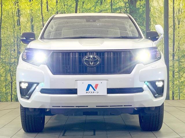 ランドクルーザープラド ＴＸ　Ｌパッケージ　マットブラックエディション　禁煙車　４ＷＤ　７人乗り　バックカメラ　レーダークルーズ　レザーシート　前席シートエアコン　ドラレコ　コーナーセンサー　スマートキー　ＬＥＤヘッド　ビルトインＥＴＣ　オートハイビーム　車線逸脱警報（74枚目）