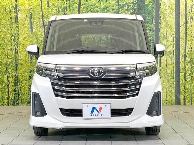 ルーミー カスタムG 禁煙車 両側電動ドア バックカメラ 衝突被害軽減システム レーダークルーズ コーナーセンサー スマートキー LEDヘッド 車線逸脱警報 オートライト オートエアコン 純正14インチアルミ(14枚目)