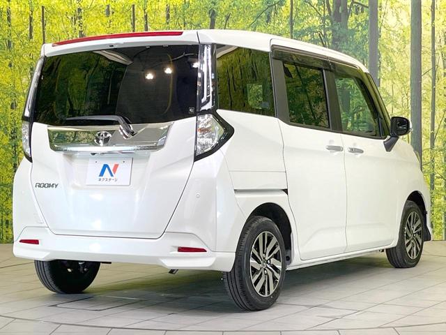 ルーミー カスタムG 禁煙車 両側電動ドア バックカメラ 衝突被害軽減システム レーダークルーズ コーナーセンサー スマートキー LEDヘッド 車線逸脱警報 オートライト オートエアコン 純正14インチアルミ(17枚目)
