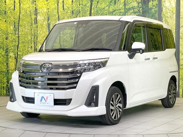 ルーミー カスタムG 禁煙車 両側電動ドア バックカメラ 衝突被害軽減システム レーダークルーズ コーナーセンサー スマートキー LEDヘッド 車線逸脱警報 オートライト オートエアコン 純正14インチアルミ(21枚目)